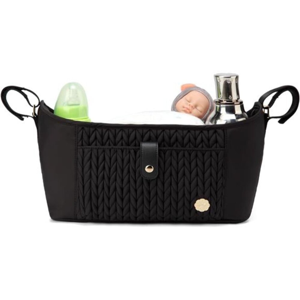 Universal Baby Stroller Organizer Diaper Caddy Bag with Adjustable Straps for Mo